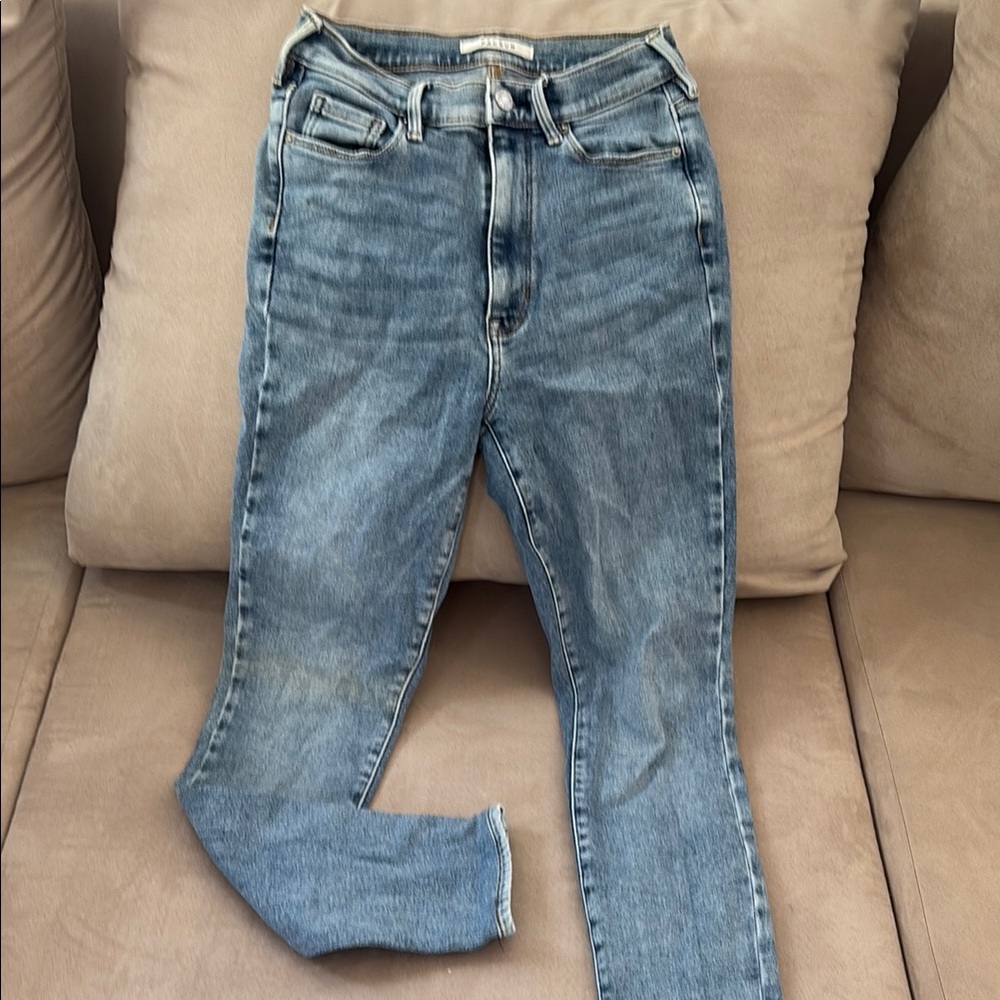 PacSun Blue Skinny Jeans High-Waisted Medium Wash